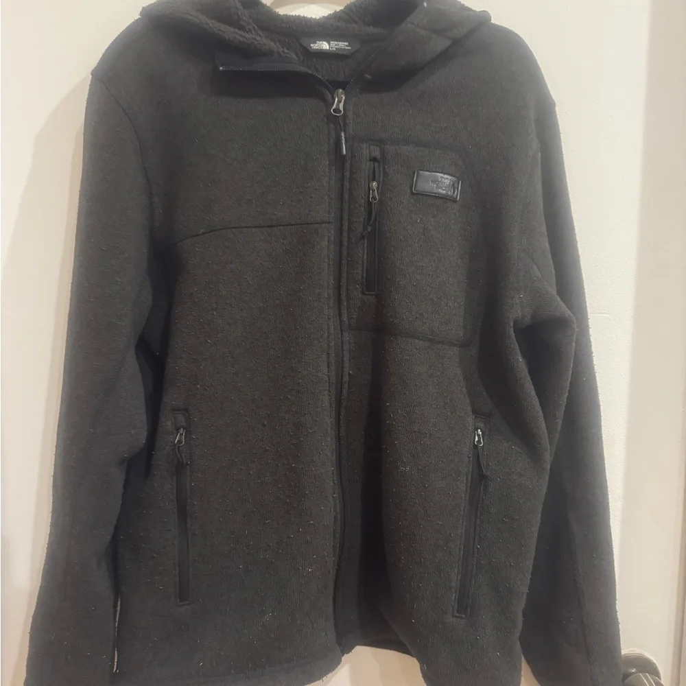 The North face zip up jacket Sz L